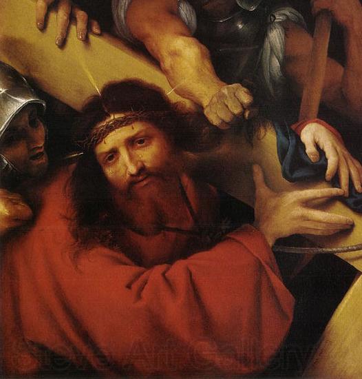 Lorenzo Lotto Christ Carrying the Cross Norge oil painting art